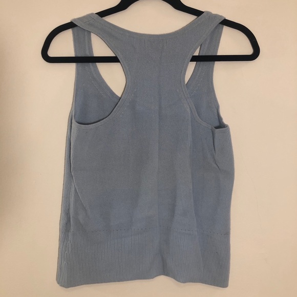 GAP Cashmere Tank Top in Light Blue - Picture 2 of 4